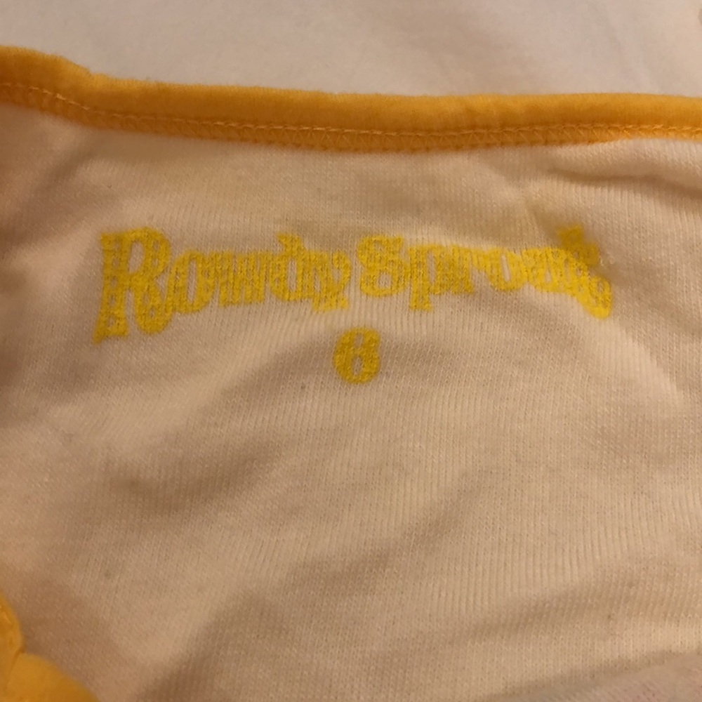 Rowdy sprout terry tank top sz 6 - Picture 6 of 10
